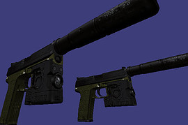 HK USP SOCOM .45 ACP (3 skins)