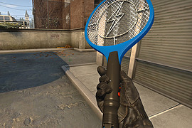 Electric mosquito swatter