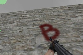 AK-47 w bakelite mag