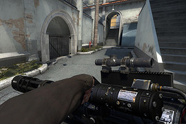 M134 optical sight