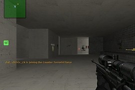 Black AWP W Laser