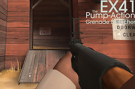 EX41 Pump-Action Grenade Launcher