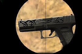 Two Tone Tribal Glock 19