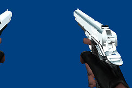 Colt M1911 Gold/Silver Chrome