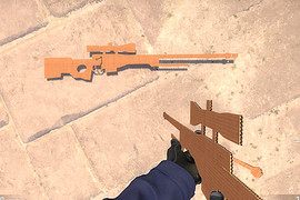 Cardboard AWP Dragon Lore