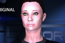 Natural Eyelashes for ME1 and ME2 (v.2)