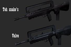 Default Famas retextured