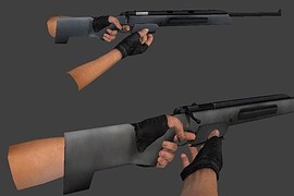 Gray No Scope Scout