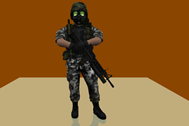 HD Cool Hgrunt HECU (RagdollDeath)