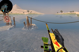 Cardboard AWP Dragon Lore
