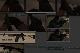 SIG552 & IMI Galilei Animations