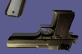 Colt M1911 .45 ACP & IMI Desert Eagle .50 AE