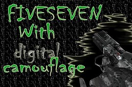 Fiveseven with digital camo