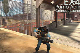EX41 Pump-Action Grenade Launcher