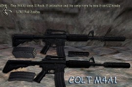M4A1 on X Rock X anims