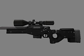 AWP with Red scope