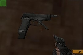 Silver Beretta 93R