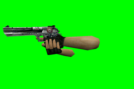 Оригинальный Desert Eagle со стикерами