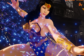 Chun Li Wonder Woman Cosplay