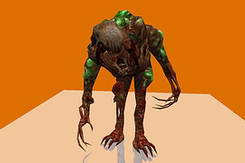 HD Gonome with HL2 headcrab