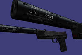 HK USP Match for TS MK23 (2 skins)