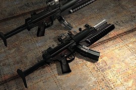 MP5 Default Anims M203