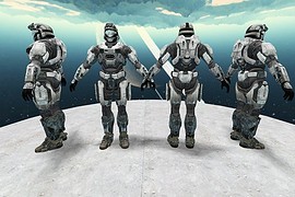 Halo ODST White Pack