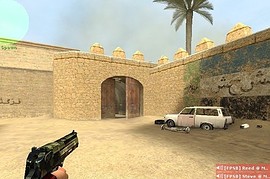 Caboose's Woodland Camo Deagle