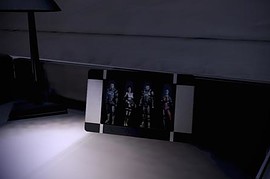 Empty Frame on Shepards Desk (v.2)
