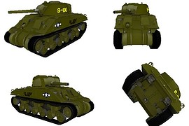 Bigmikes_Sherman_Tank_Skin_Summer