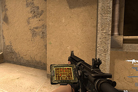 M4A1 default Machine aim