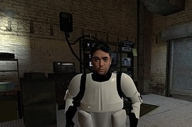 Barney as scouttrooper