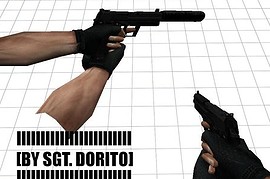 Black Default USP .45