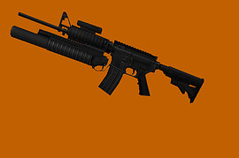 M16A1L with M203