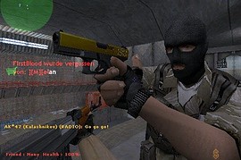 Golden slide - glock 19