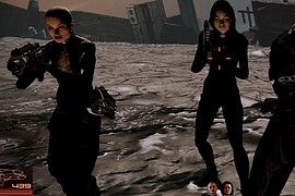 Black Uniforms and Armor