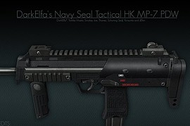 DarkElfa s Navy Seal Tactical HK MP-7 PDW
