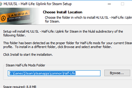 Half-Life: Uplink for Steam