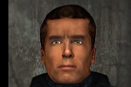 Schwarzenegger Face Reskin toBarney