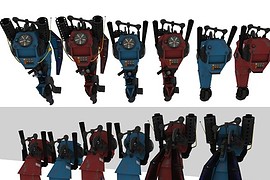 Floral Defense Polycount Pack Skin