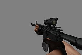 M4A1 with AimPoint Scope