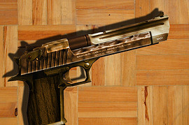 Burned Sand Deagle by WildWolf