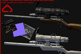 Sniper rifle retexture