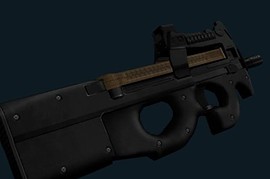 Spezz's P90 With Eotech Sight