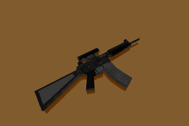 Armalite AR18С from optic