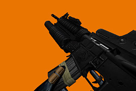 M4A1 with EOTech scope & M203