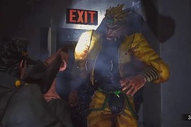 Jotaro and Dio from JJBA