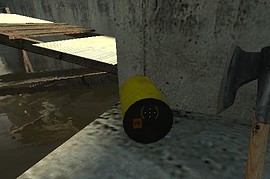 props bluebarrel yelow