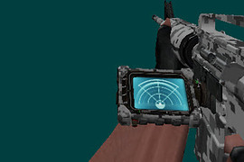 Snow Camo M4 (CoD: MW2) only v_