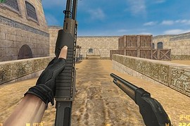 Akimbo Shotguns Spas 12+Winchester1887 (Cz)